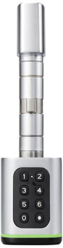 Sygonix SY-6121660 Biztonsági henger 3 V/DC Bluetoothra alkalmas, Megvilágított billentyűzettel 2. bélyegkép