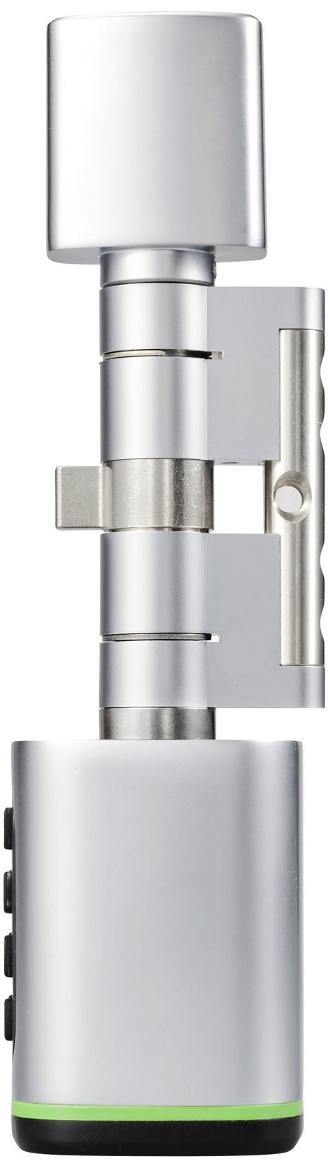 Sygonix SY-6121660 Biztonsági henger 3 V/DC Bluetoothra alkalmas, Megvilágított billentyűzettel 3. kép