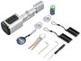 Sygonix SY-6121660 Biztonsági henger 3 V/DC Bluetoothra alkalmas, Megvilágított billentyűzettel 6. bélyegkép