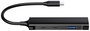 Conceptronic HUBBIES12B 4 port USB-C® (USB 3.1) Multiport hub Fekete 5. bélyegkép