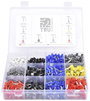 TRU COMPONENTS TC-12888372 Érvéghüvely készlet 0.5 mm², 0.75 mm², 1 mm², 1.5 mm², 2.5 mm², 4 mm², 6 bélyegkép
