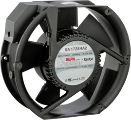 Axiális ventilátor 230 V/AC 340 m³/h 173 x 150 x 51 mm SEPA KA1725HA2BMT/Mg