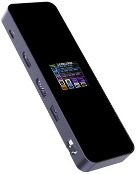 Dockcase USB-C® dokkoló állomás Alkalmas (márka): univerzálny beépített kijelző, Töltési funkcióval,
