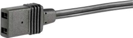 AC ventilátor csatlakozókábel, 910mm, 180°, 230VAC, SEPA LFK10vz