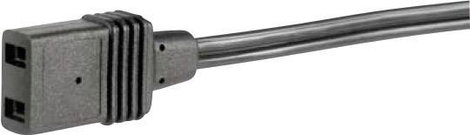AC ventilátor csatlakozókábel, 910mm, 180°, 230VAC, SEPA LFK10vz