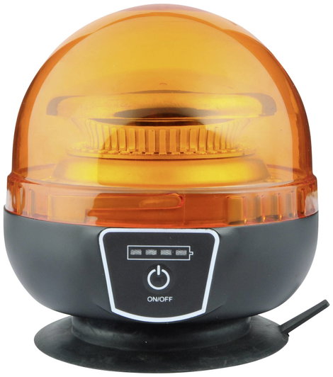 Nicar Körkörös lámpa WL539WB 12 V, 24 V Mágneses talp, Tapadókorongos talp