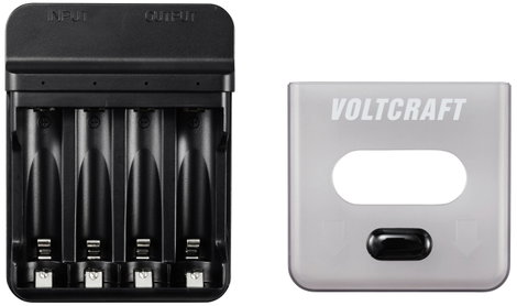 VOLTCRAFT VC-BC4-PB1 Hengeres akku töltő NiMH Ceruza (AA), Mikro (AAA) 3. kép
