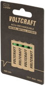 VOLTCRAFT HR03 Mikroakku NiMH 1100 mAh 1.2 V 4 db 3. bélyegkép