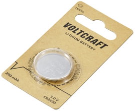 VOLTCRAFT Gombelem CR 2430 3 V 1 db 290 mAh Lítium LM2430