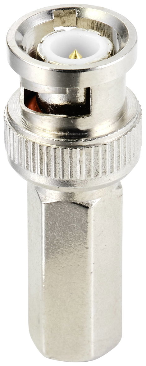 TRU COMPONENTS TC-9920712 BNC csatlakozó Dugó, egyenes 75 Ω 1 db 3. kép