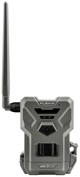 Spypoint FLEX-M Vadmegfigyelő kamera 28 Megapixel Hangfelvevő, 4G képátvitel, GSM modul Szürke-zöld 
