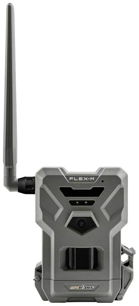 Spypoint FLEX-M Vadmegfigyelő kamera 28 Megapixel Hangfelvevő, 4G képátvitel, GSM modul Szürke-zöld