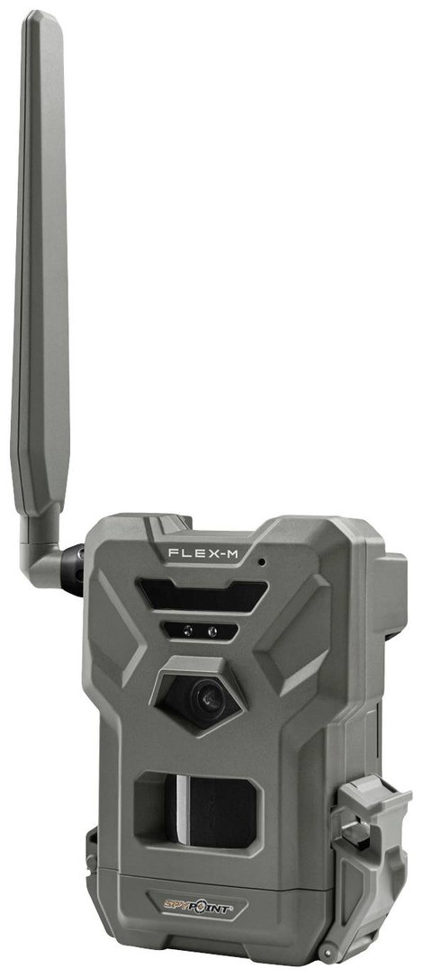Spypoint FLEX-M Vadmegfigyelő kamera 28 Megapixel Hangfelvevő, 4G képátvitel, GSM modul Szürke-zöld 4. kép
