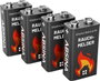 Absina 401005-4 9V-os elem 9 V 4 db bélyegkép
