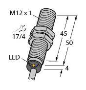 Turck Induktív érzékelő Síkba építhető PNP, záró BI4-M12-AP6X