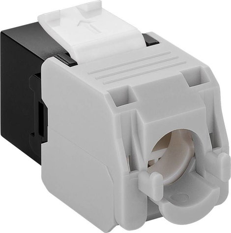 Goobay Keystone Modul RJ45 CAT 6A, UTP ISDN adapter 2. kép