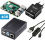 TRU COMPONENTS Pure Set Raspberry Pi® 5 B 2 GB 4 x 2.4 GHz Tápegységgel, Házzal bélyegkép