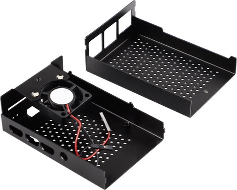 TRU COMPONENTS Pure Set Raspberry Pi® 5 B 2 GB 4 x 2.4 GHz Tápegységgel, Házzal 2. kép