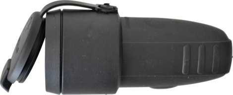 N & L 17031 Védőérintkezős alj Gumi 230 V Fekete IP44