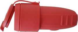 N & L 17161 Védőérintkezős alj Gumi 230 V Piros IP44