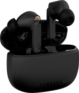Creative Aurvana Ace In Ear fejhallgató Bluetooth® Fekete Izzadásálló, Vízálló, Elemtöltés kijelzés,
