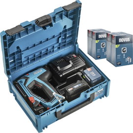 Novus Tools J-551 031-0376 Akkus tűzőgép Kapocs típus 11-es típus, 53F típus Kapocs hosszúság 6 - 14