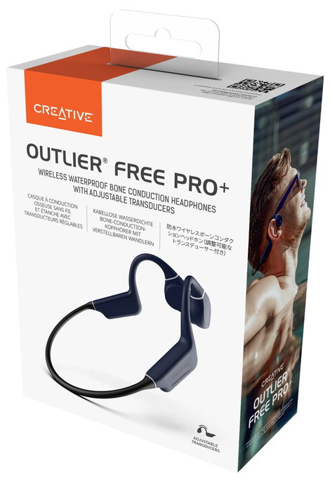 Creative Outlier Free Pro+ On Ear headset Bluetooth® Stereo Fekete Vízálló 7. kép