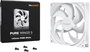 BeQuiet PURE WINGS 3 White 140mm PWM Számítógépház ventilátor Fehér (Sz x Ma x Mé) 140 x 25 x 140 mm bélyegkép