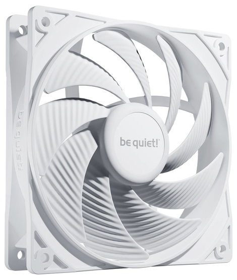 BeQuiet PURE WINGS 3 White 120mm PWM high-speed Számítógépház ventilátor Fehér (Sz x Ma x Mé) 120 x 2. kép
