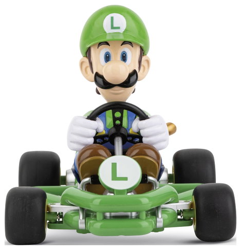 Carrera RC 370200984P Luigi 1:18 RC kezdő modellautó Elektro Versenyautó 2. kép