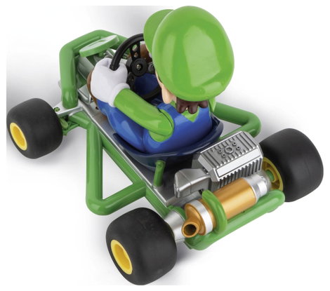 Carrera RC 370200984P Luigi 1:18 RC kezdő modellautó Elektro Versenyautó 4. kép