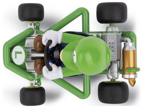 Carrera RC 370200984P Luigi 1:18 RC kezdő modellautó Elektro Versenyautó 5. kép