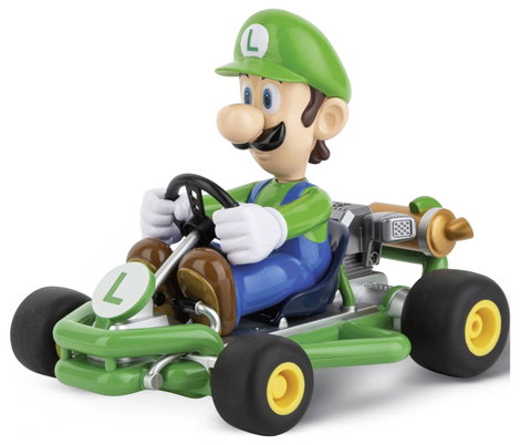 Carrera RC 370200984P Luigi 1:18 RC kezdő modellautó Elektro Versenyautó 6. kép