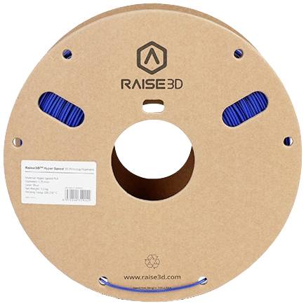 RAISE3D PMRA-1019-004 Hyper Speed PLA 3D nyomtatószál PLA műanyag 1.75 mm 1000 g Kék 1 db 2. kép