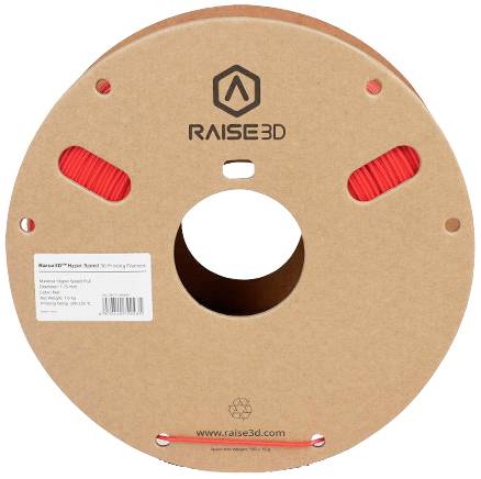 RAISE3D PMRA-1019-003 Hyper Speed PLA 3D nyomtatószál PLA műanyag 1.75 mm Piros 1 db 2. kép