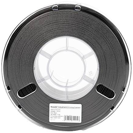 RAISE3D PMRA-1018-001 Industrial PA12 CF+ 3D nyomtatószál PA12 1.75 mm 1000 g Fekete 1 db 2. kép