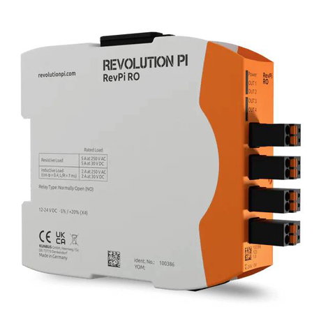 Revolution Pi by Kunbus RevPi RO PR100386 SPS bővítő egység 24 V