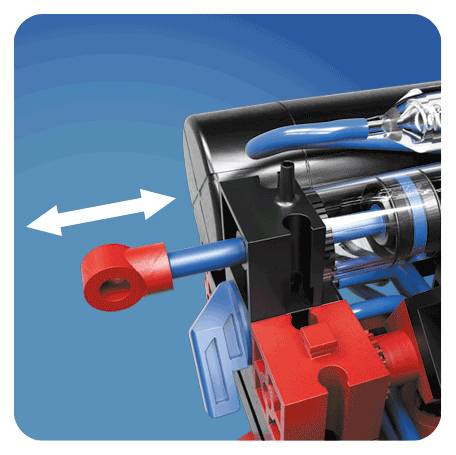 fischertechnik 533874 PROFI Pneumatic Power Kísérletező doboz 8 éves kortól 10. kép