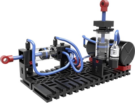 fischertechnik 533874 PROFI Pneumatic Power Kísérletező doboz 8 éves kortól 5. kép