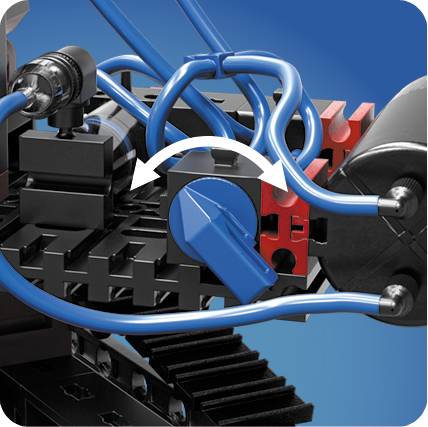 fischertechnik 533874 PROFI Pneumatic Power Kísérletező doboz 8 éves kortól 9. kép