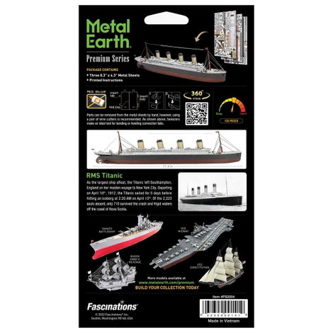 Metal Earth Fém építőkészlet 3. kép