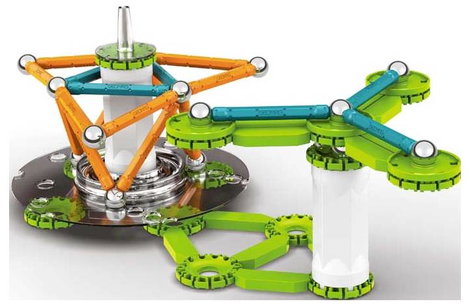 Geomag Építőelem készlet Constructor Építőelemek száma: 97 Korosztály: 7 éves kortól 5. kép