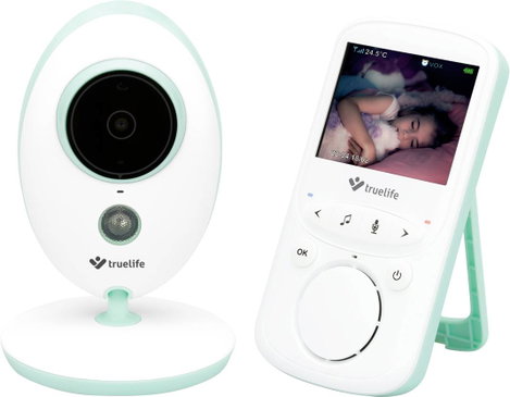 truelife NannyCam V24 Pro TLVMMNCV24PWB Bébifon kamerával Digitális 2.4 GHz