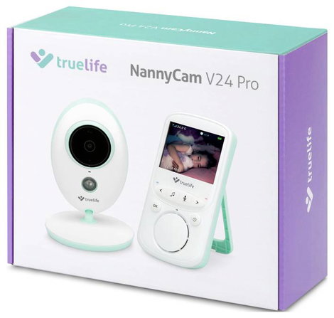 truelife NannyCam V24 Pro TLVMMNCV24PWB Bébifon kamerával Digitális 2.4 GHz 2. kép