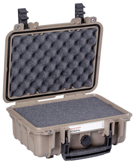 Explorer Cases Outdoor bőrönd 2712HL.D desert tan with pick & pluck foam (Sz x Ma x Mé) 28 x 20 x 12 2. kép