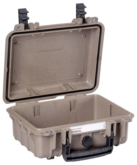 Explorer Cases Outdoor bőrönd 2712HL.D desert tan with pick & pluck foam (Sz x Ma x Mé) 28 x 20 x 12 3. kép