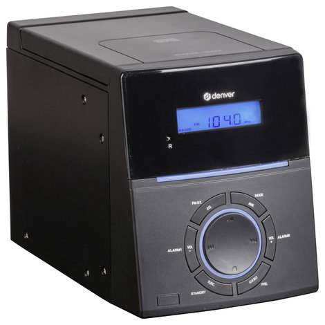 Denver MCA-240 Sztereo berendezés AUX, CD, URH Ébresztő funkció, Táviránytóval 2 x 20 W Fekete 5. kép