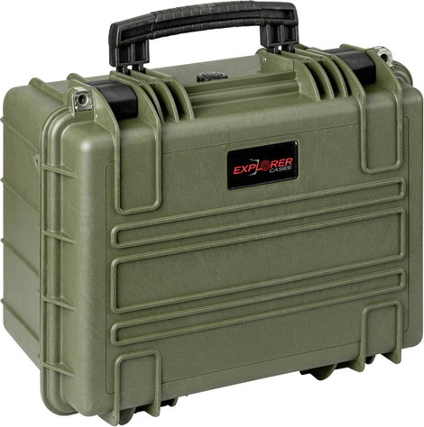 Explorer Cases Outdoor bőrönd 3823HL.G green with pick & pluck foam (Sz x Ma x Mé) 38 x 27 x 23 cm O