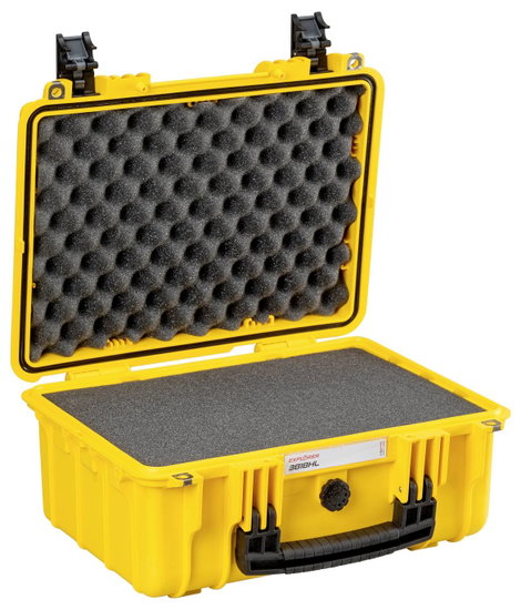Explorer Cases Outdoor bőrönd 3818HL.Y yellow with pick & pluck foam (Sz x Ma x Mé) 38 x 27 x 18 cm 2. kép