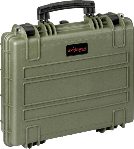Explorer Cases Outdoor bőrönd 4412HL.G E green empty (Sz x Ma x Mé) 45 x 35 x 13 cm Olivazöld 4412HL